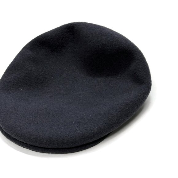 Kangol 100% Pure Wool Classic Newsboy Cap Cabbie Hat Gray UK Made XL - Picture 1 of 10